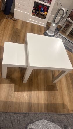 IKEA LACK Nesting tables, set of 2, white