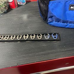 Snap on Crowfoot Sockets 10 Pieces 9mm To 18mm