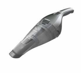 BLACK+DECKER Compact Lithium Handheld Vacuum HNVC220BCZ01 Gray: Cordless Dustbuster, Portable Car Vacuum, Rechargeable