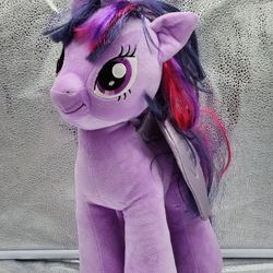 Build A Bear My Little Pony Twilight Sparkle Princess Plush 18”