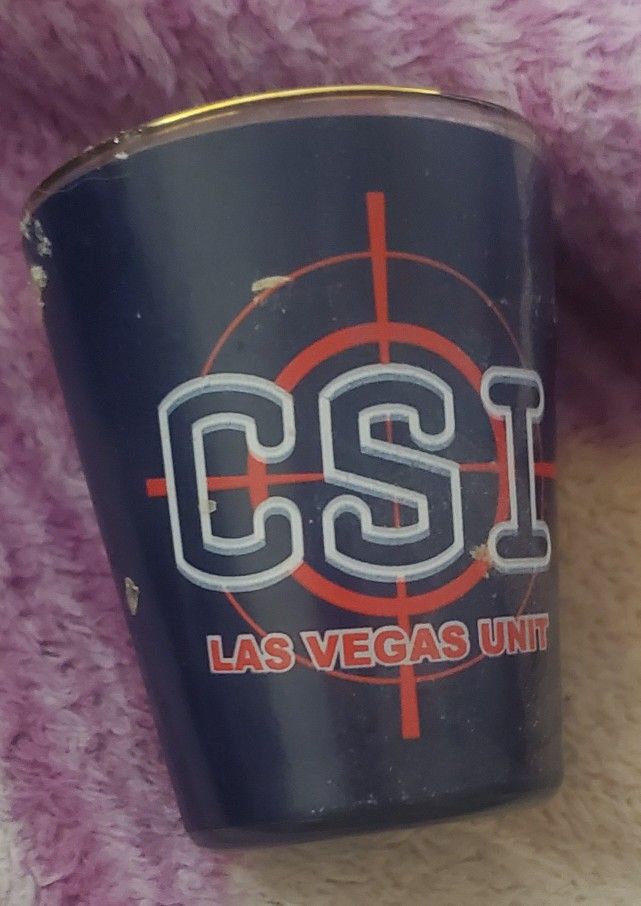 CSI SHOT GLASS 