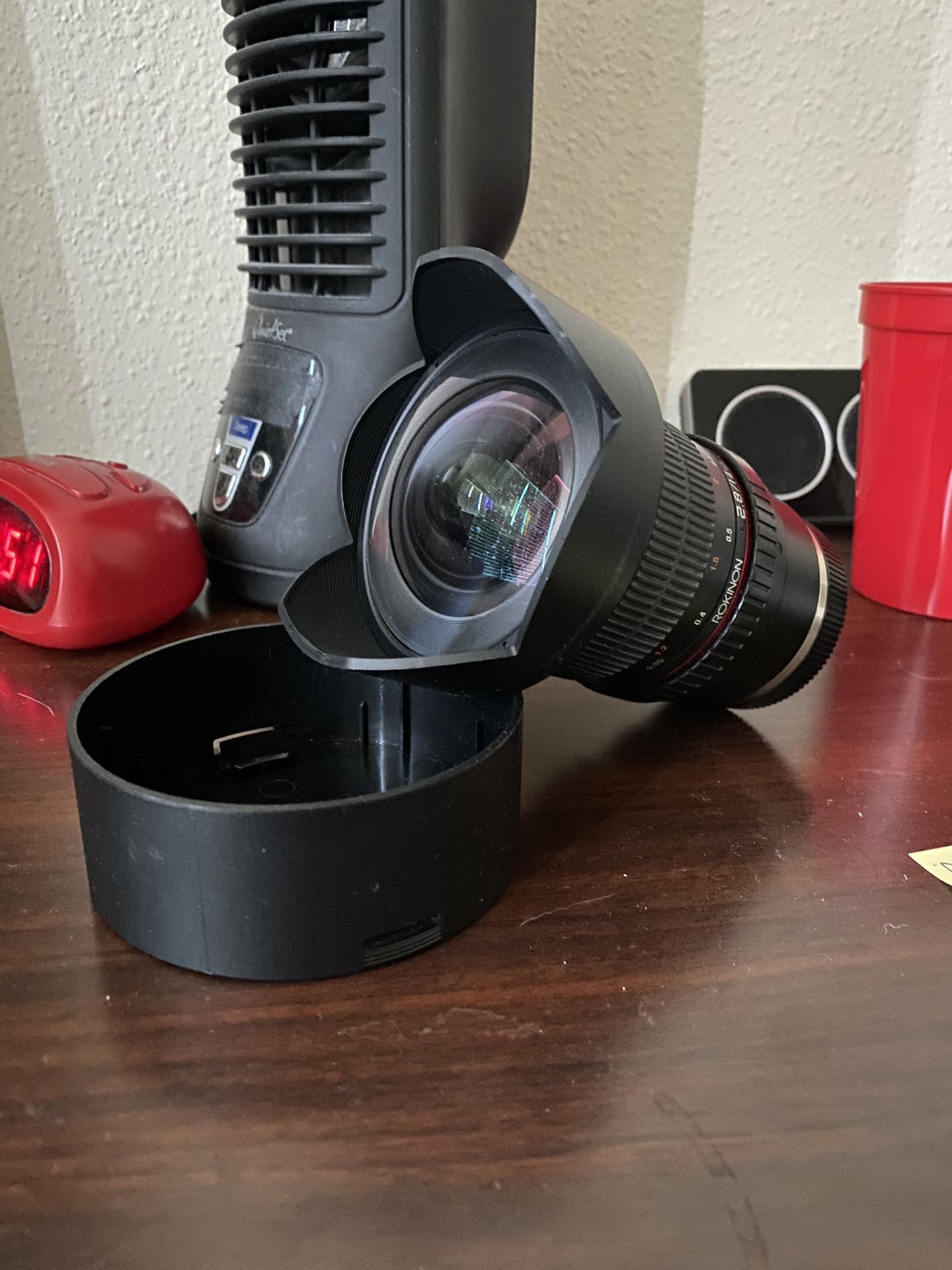 Rokinon 14mm E mount lens 2.8f