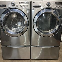 VERY NICE  LG WASHER AND ELECTRIC DEYER SET EXCELLENT WORKING CONDITIONS 