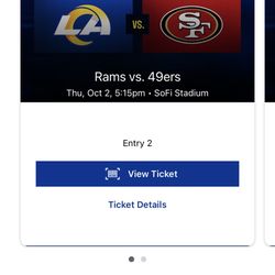 LA Rams vs SF 49ers 10/02/2025 Last Chance!!!