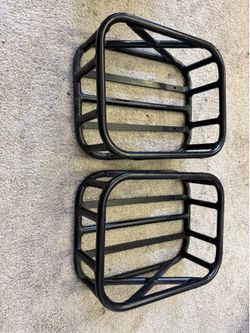 Rad power bikes small baskets and front rack