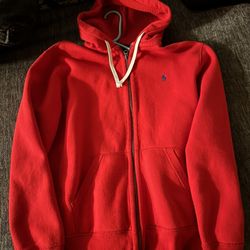 Red Polo Sweater 