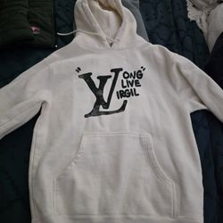 Virgil Abloh Lv Hoodie Size Small