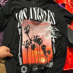 Size L Los Angles Men Shirt 