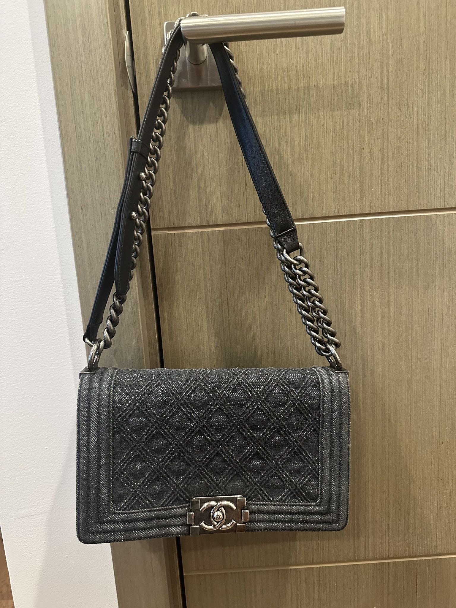 Chanel Boy Bag Denim