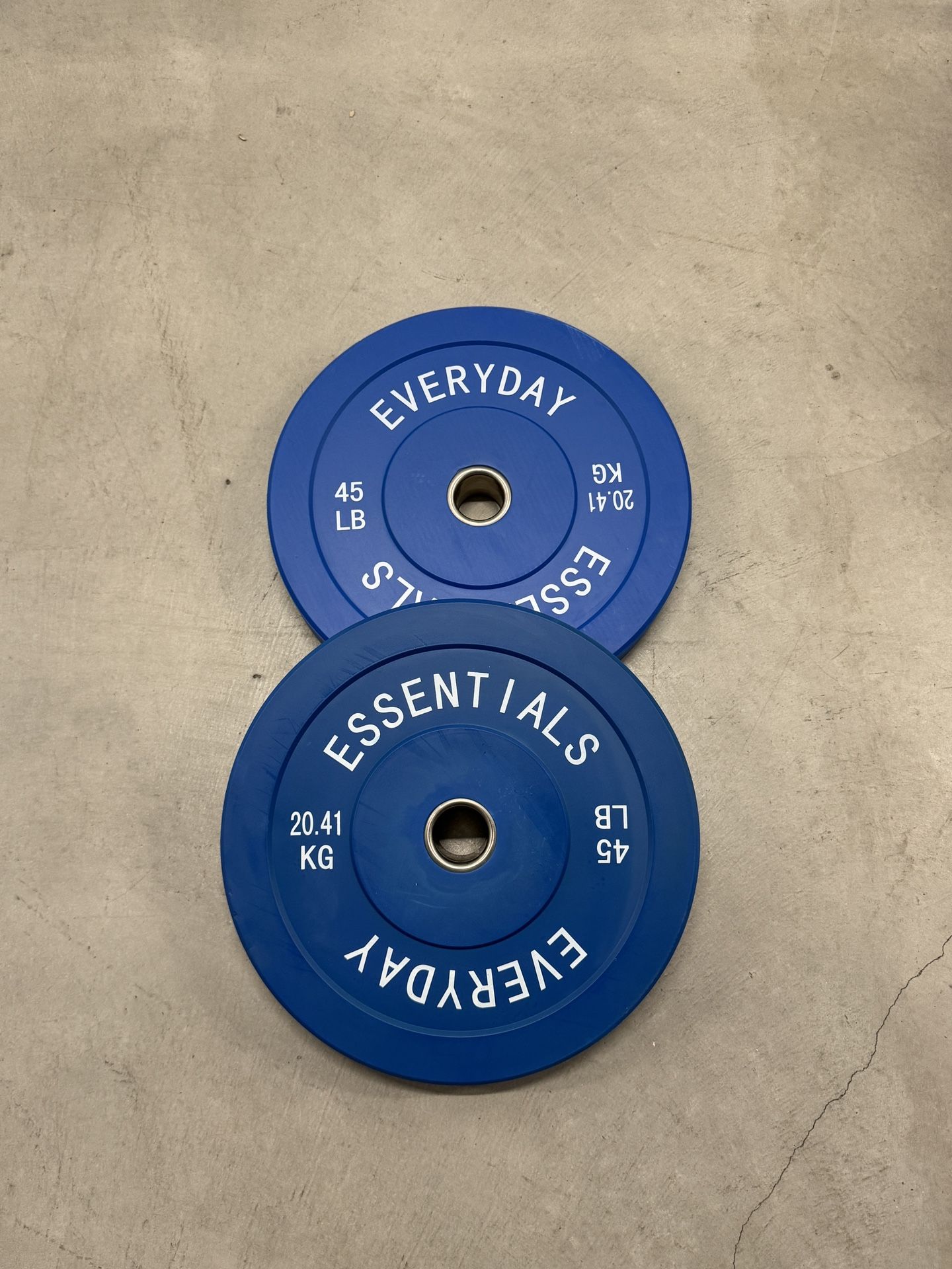 Olympic Bumper Plate Weight Plates 45lbs