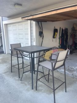 Outdoor Patio Set (Table + Chairs)