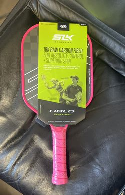 SLK by Selkirk Control XL 16mm Pickleball Paddle in Pink
