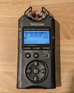Tascam DR-40X Linear PCM Recorder