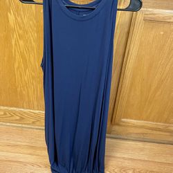 Blue Stretchy Dress 