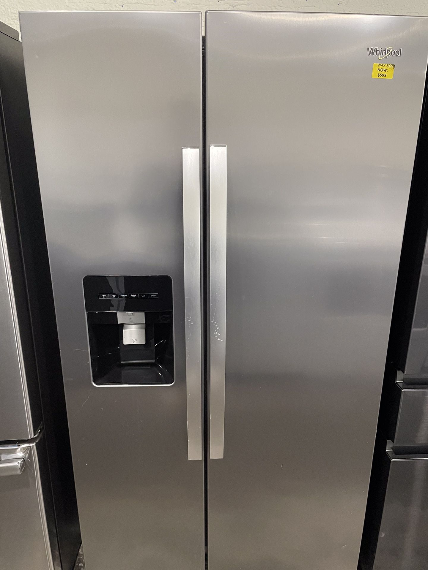 Whirlpool Side By Side Refrigerator