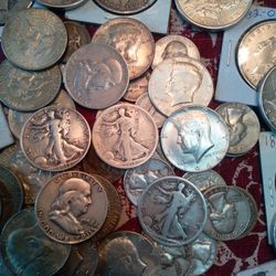 Miscellaneous Silver Coins Starting At $10 