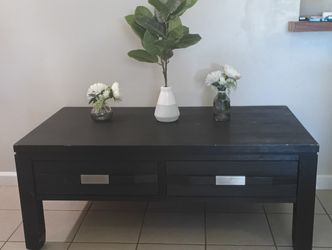 Coffee Table And Shelf For Sale 