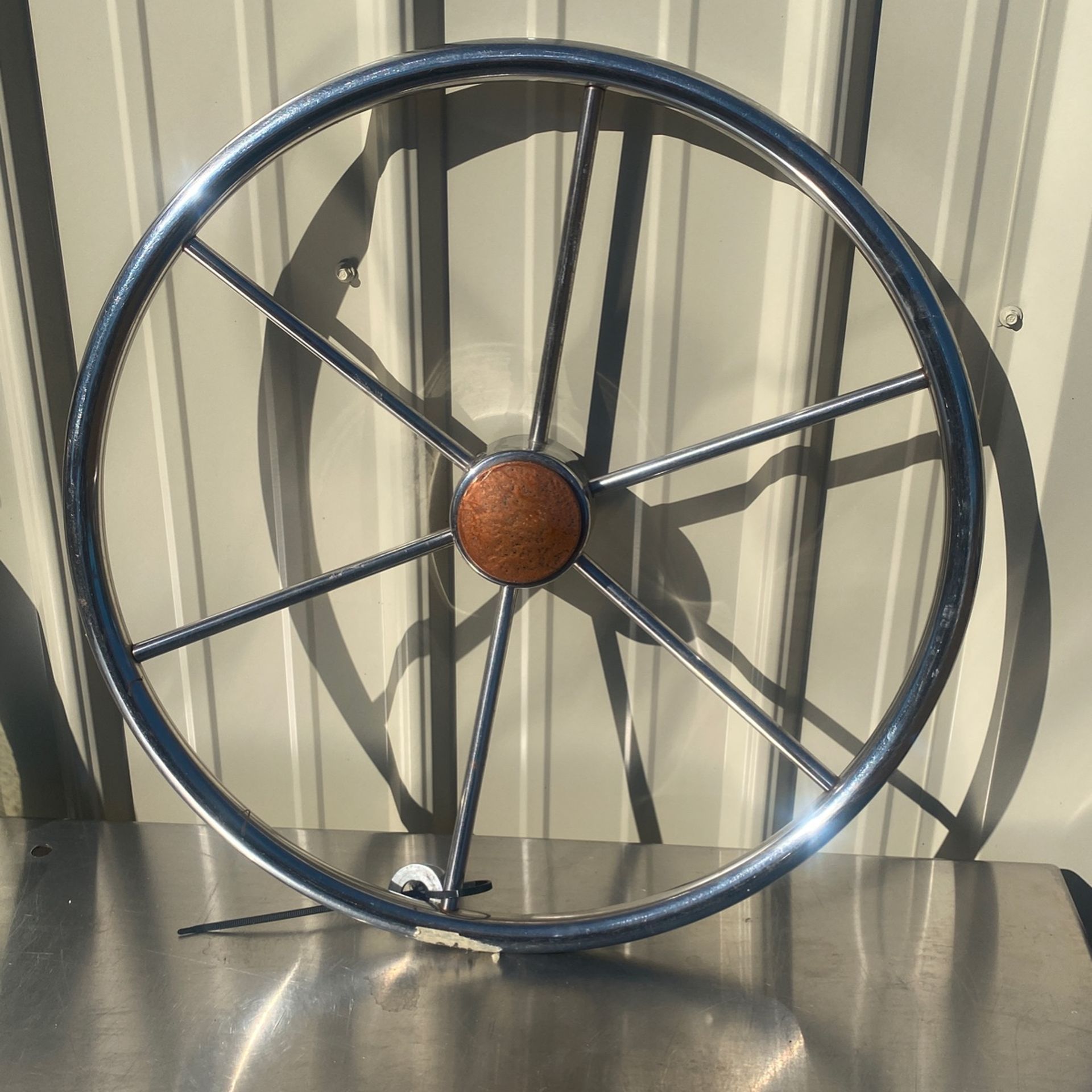 SS Boat Steering Wheel