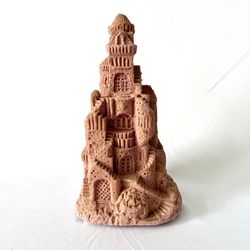 Pink Sand Castle Decor