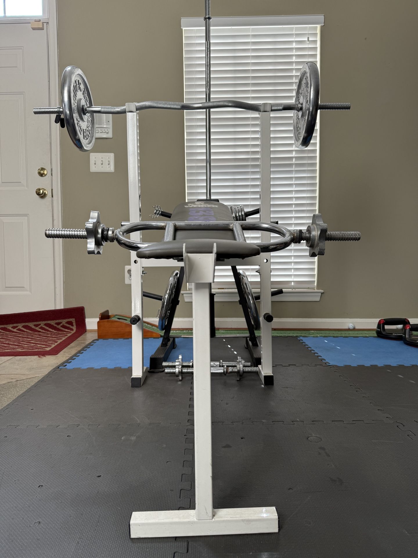 Wieder Free Weights Bars And Bench