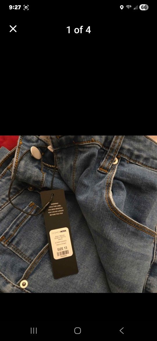 New Fashion Nova Jeans Size 13