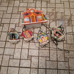 Mickey's Clock Shop Christmas Set 