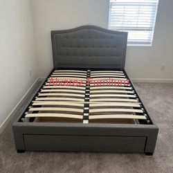 Queen Bed Frame With Storage