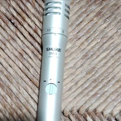 Shure sm81 condenser microphone