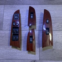 LEXUS OEM IS250 IS350 4 PIECES SET DOORS PANEL MASTER WINDOW SWITCH 08-13