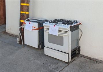 Dishwasher and Range