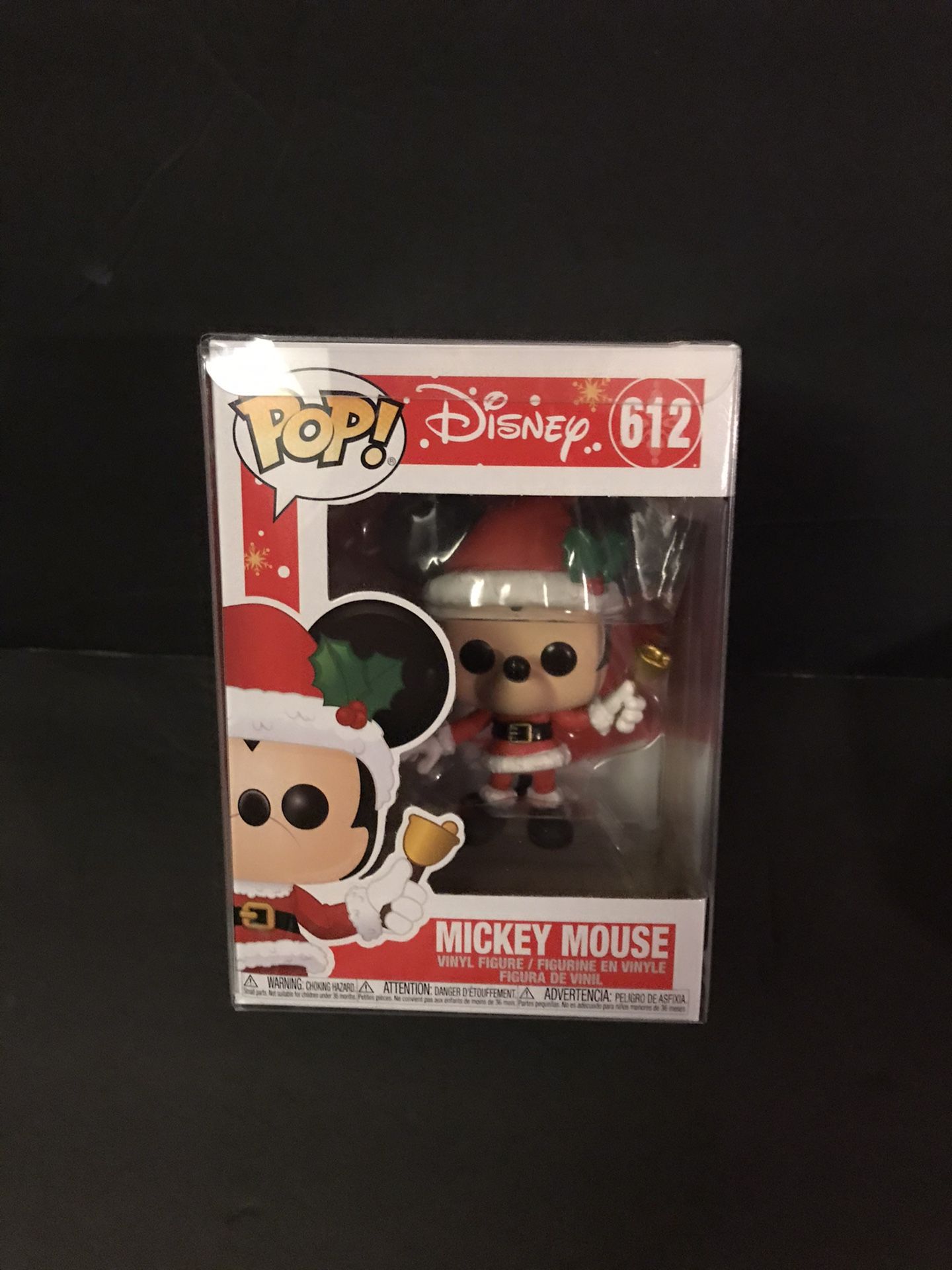 Complete set of 4 Disney Christmas funko pops