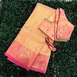 Beautiful Semi Pattu Sarees.