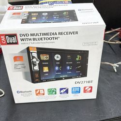 car dual receiver with bluetooth 