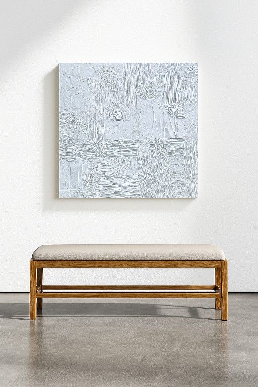 Large Abstract Minimalist-BoHo Painting