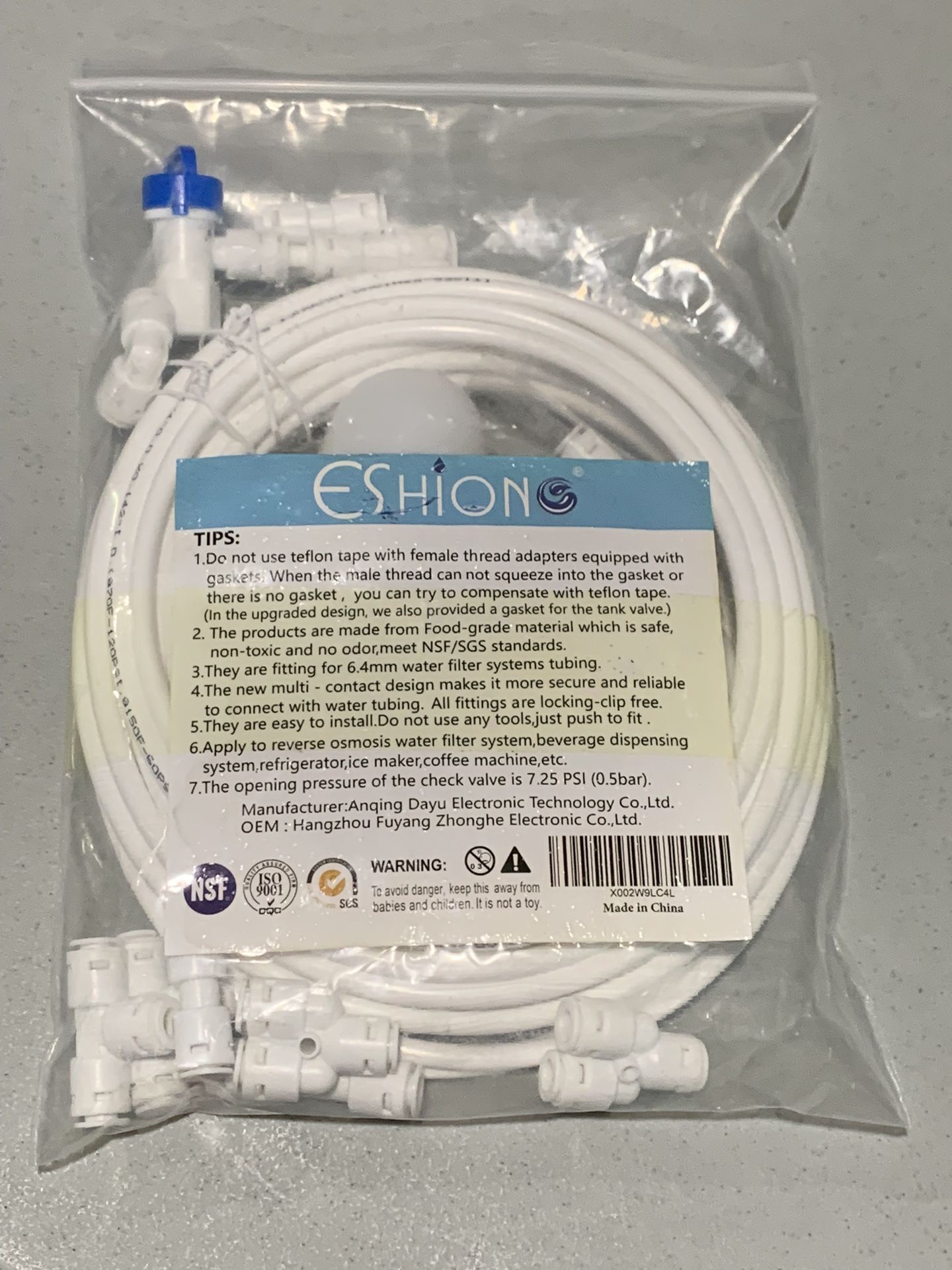 Float & Tubing - Humidifier Trigger