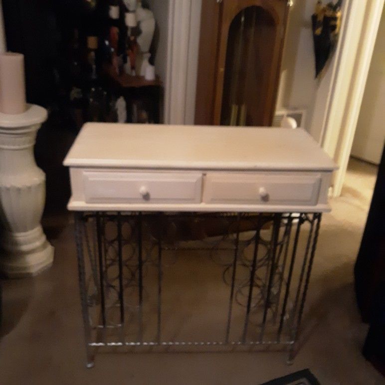 2-Piece Cast Iron/Wood Armoire/OBO