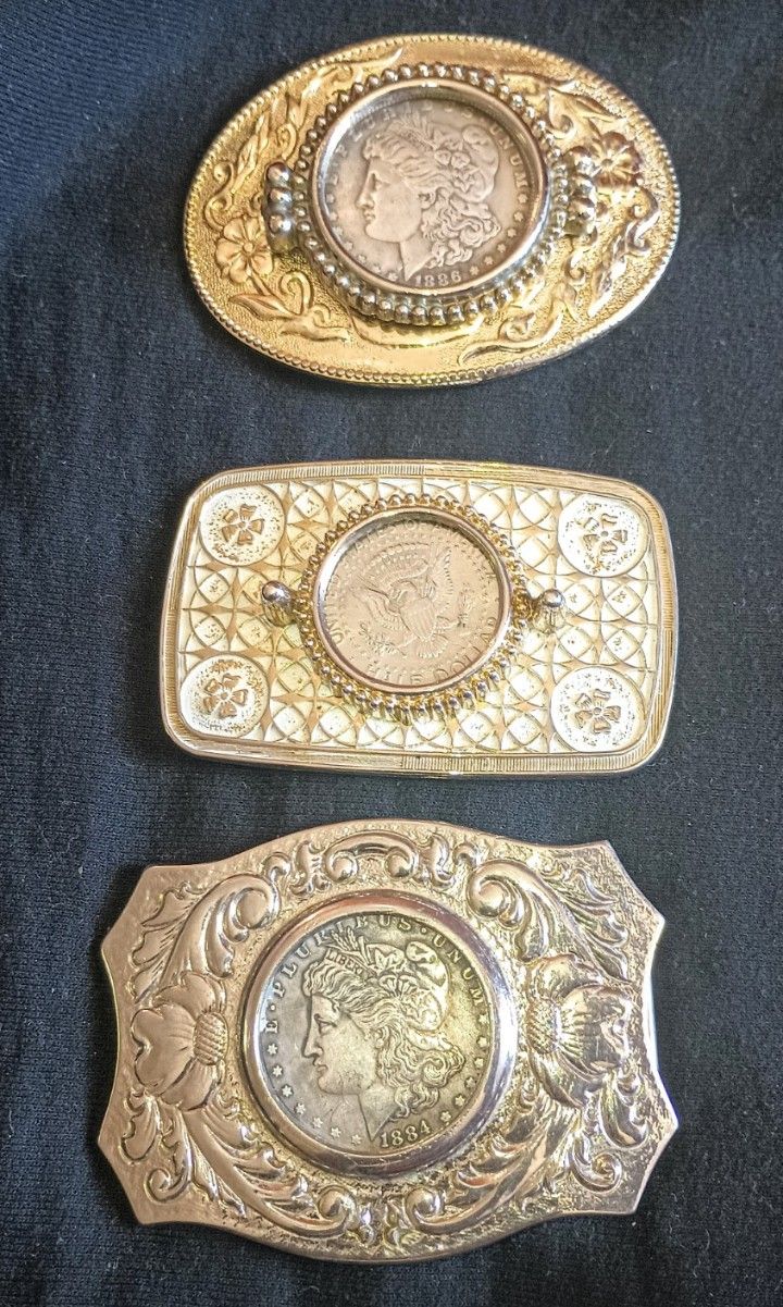 Americana Coin Buckles 