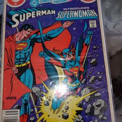 Superman And Superwoman Comic Book
