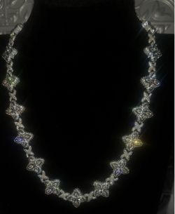 18k Gold plated clover necklace