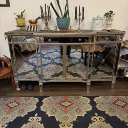Mirrored Credenza