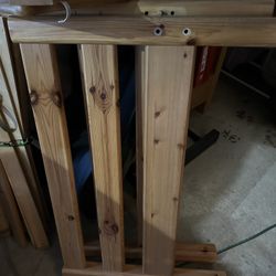 Free Solid Wood Danish Twin XL Bed Frame