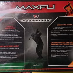 Max Fli Powermax Golf Balls 