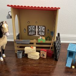 American Girl Horse And Stable