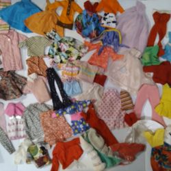 Vintage Barbie Clothes Bundle  X 56 Pieces