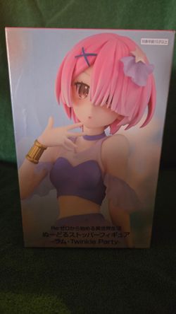 Re:Zero Ram Twinkle Party Noodle Stopper Figure
