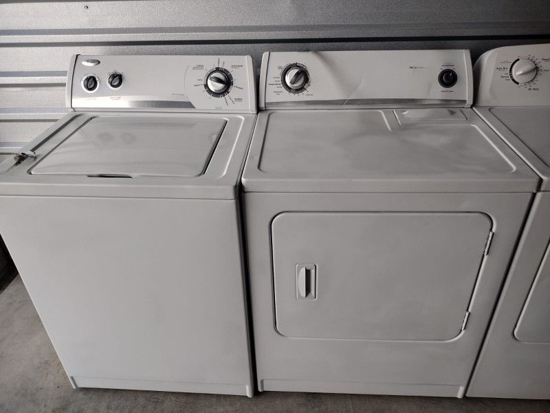 WHIRLPOOL WASHER AND DRYER 