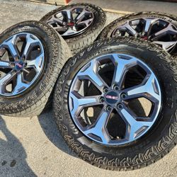 20" gmc sierra factory wheels and tires 