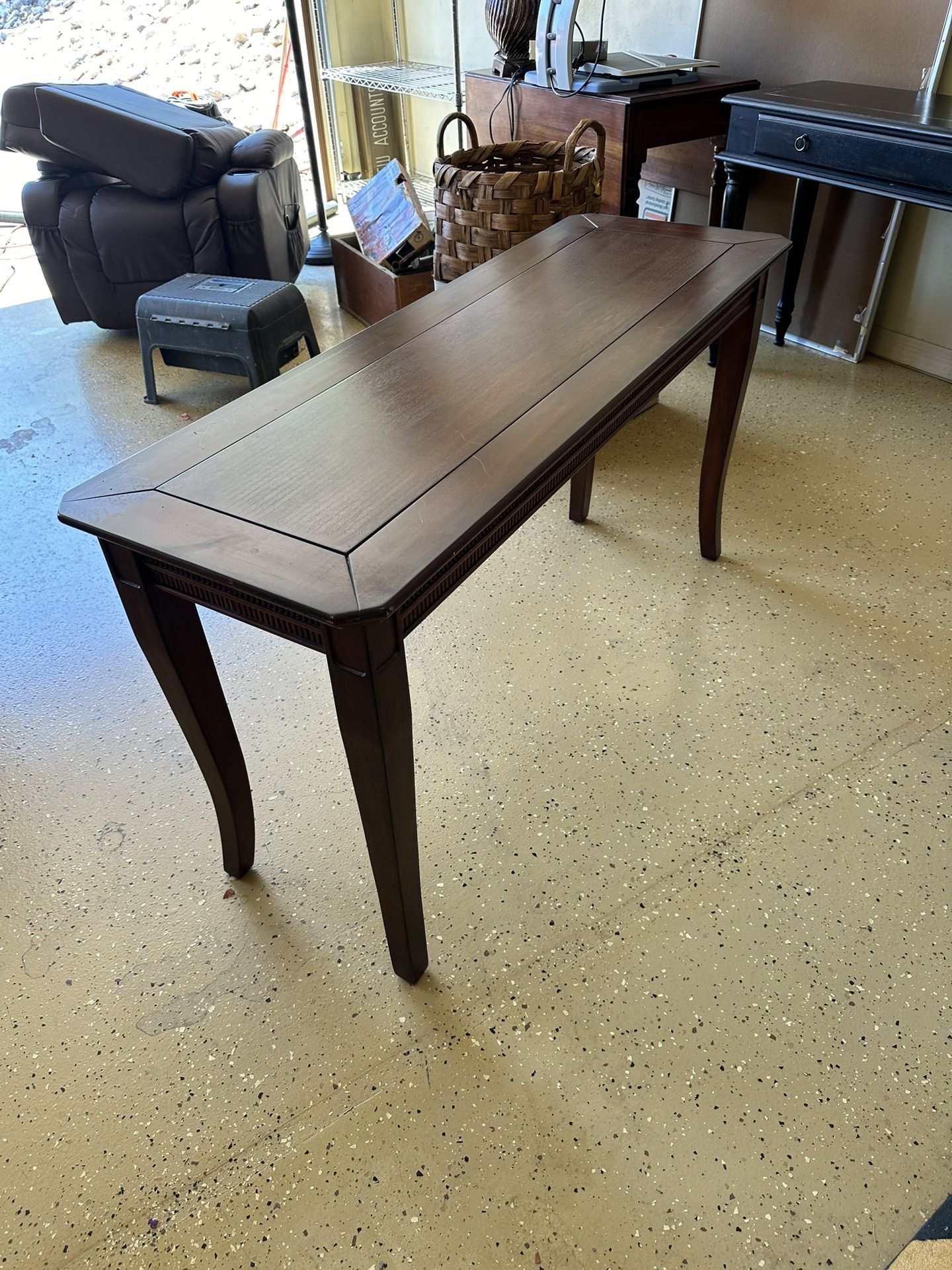 Wood Sofa Table FREE