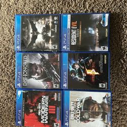PS4 video Games