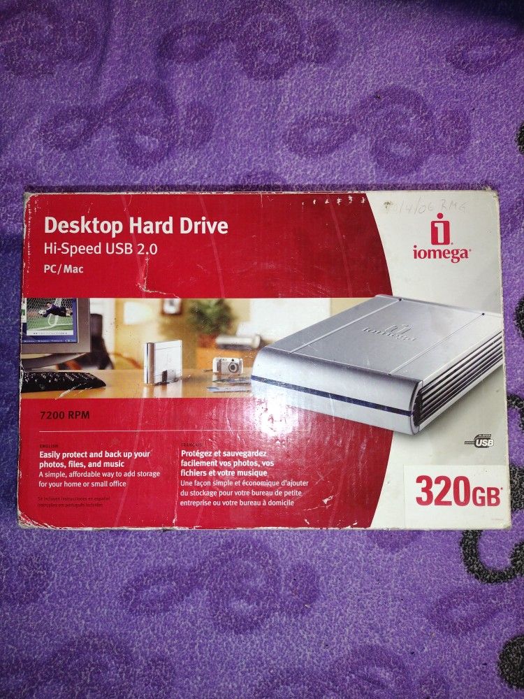 IOMEGA DESKTOP HARD DRIVE